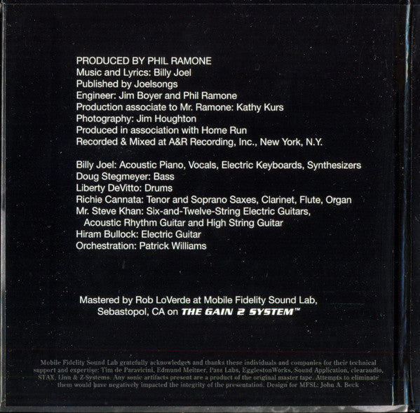 The Stranger (SACD - MFSL) | Mint (M) Mint (M) - POP *SEALED*
