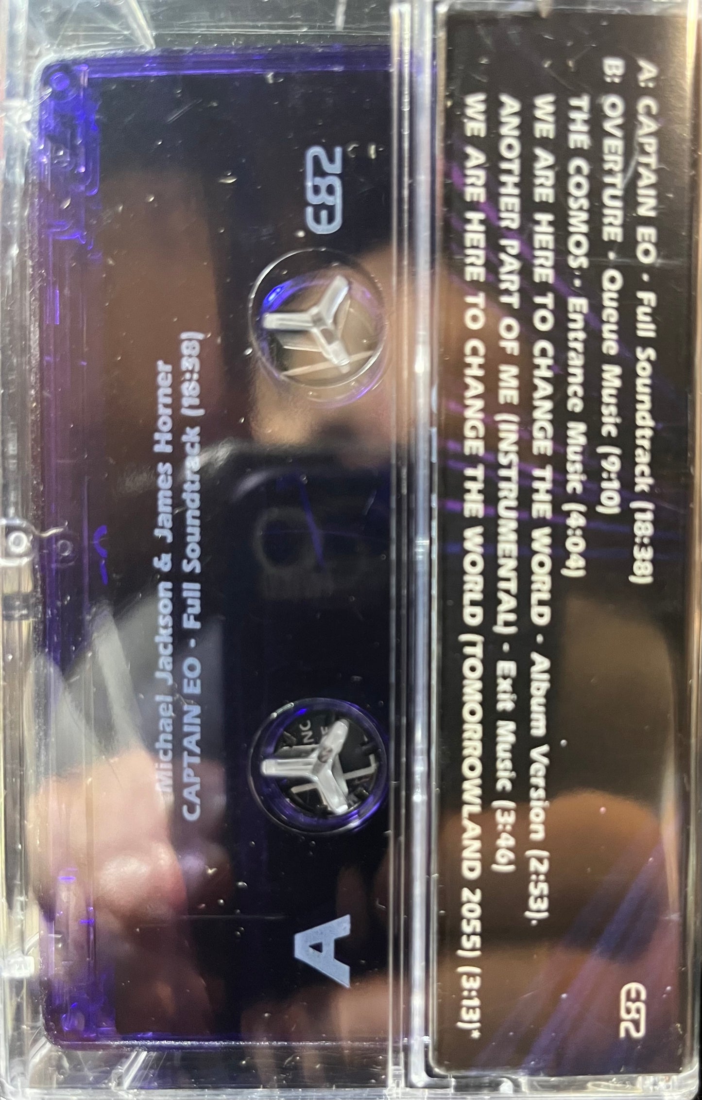 MICHAEL JACKSON & JAMES HORNER - CAPTAIN EO (CASSETTE) | Mint (M) Mint (M) - POP *SEALED*