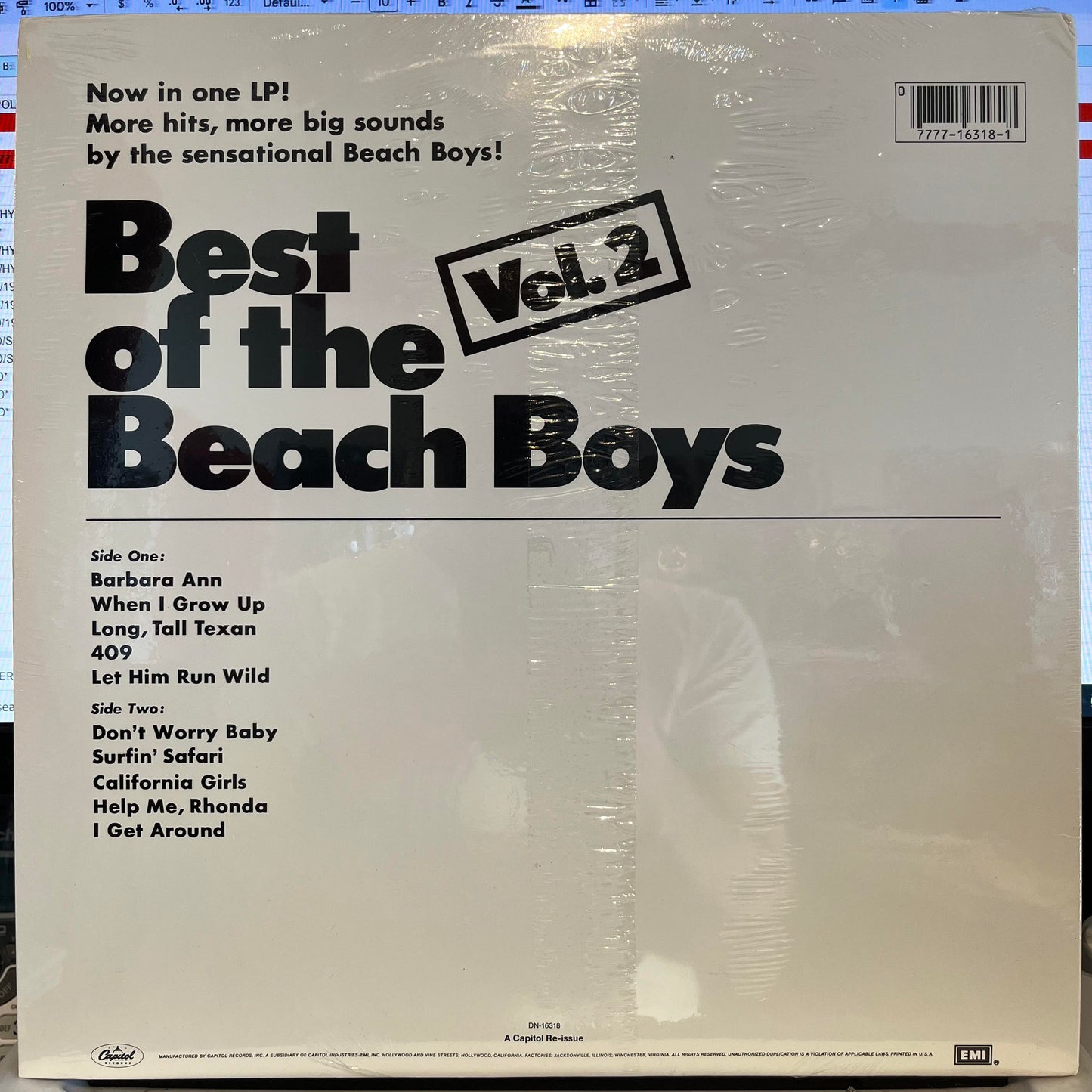 The Best Of The Beach Boys Vol. 2 *SEALED* | Mint (M) Mint (M)