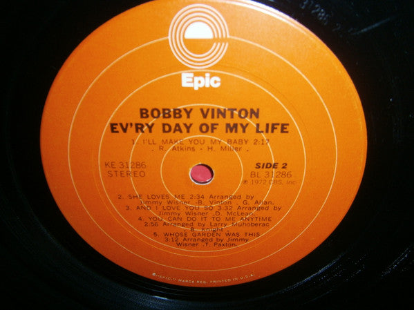 Bobby Vinton - Ev'ry Day Of My Life | Mint (M) Mint (M) - POP *SEALED*