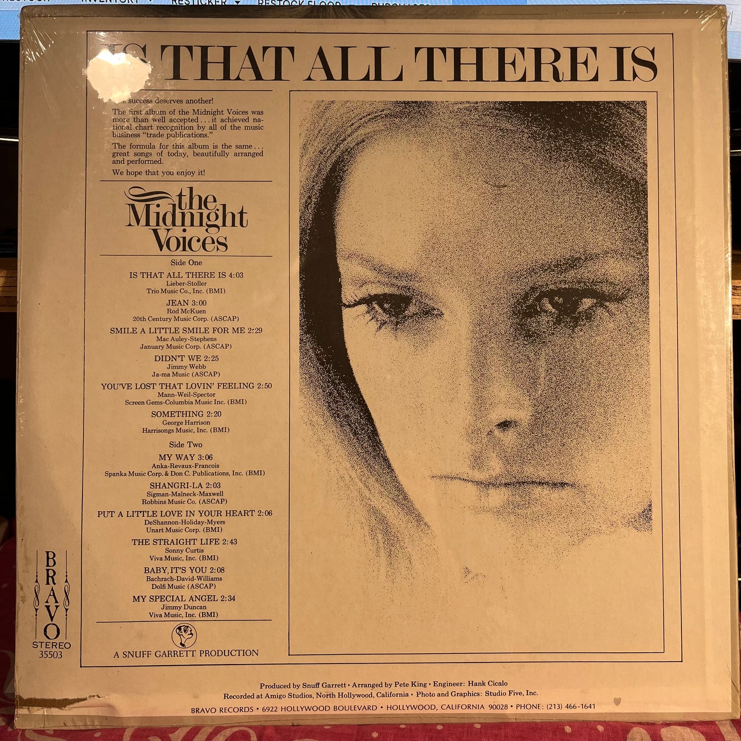 The Midnight Voices - Is That All There Is *SEALED* | Mint (M) Very Good Plus (VG+) - POP *SEALED*