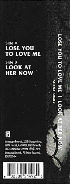 Lose You To Love Me / Look At Her Now (CASS) | Mint (M) Mint (M) - POP *SEALED*