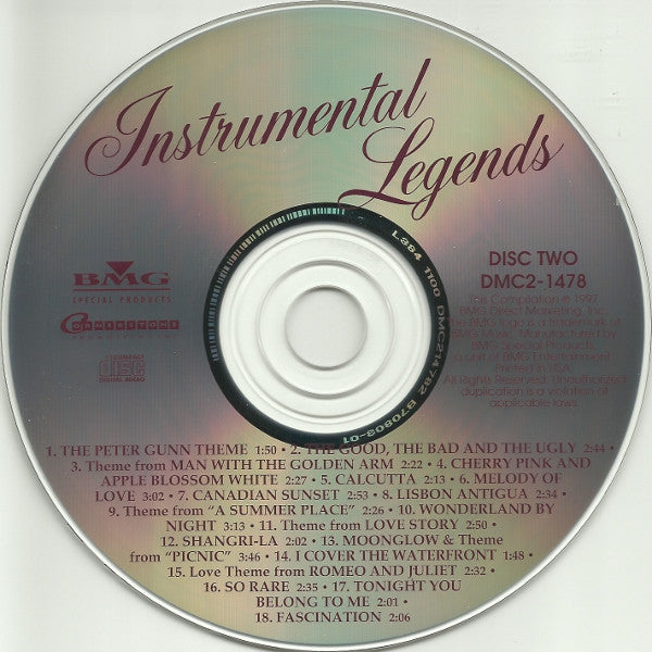 Instrumental Legends *CD* | Mint (M) Mint (M)