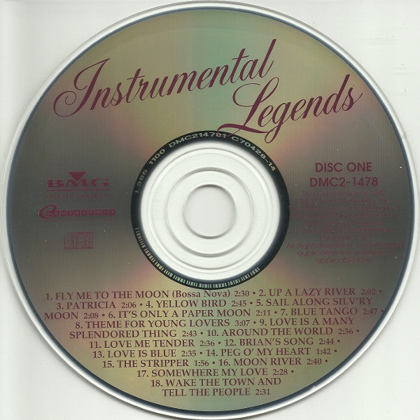 Instrumental Legends *CD* | Mint (M) Mint (M)