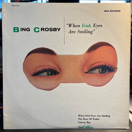 Bing Crosby When Irish Eyes Are Smiling LP Excellent (EX) Near Mint (NM or M-)