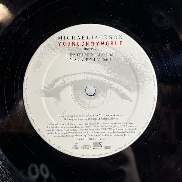 You Rock My World (VINYL) | Excellent+ (EX+) Excellent (EX) - POP / USED *EXCELLENT+*