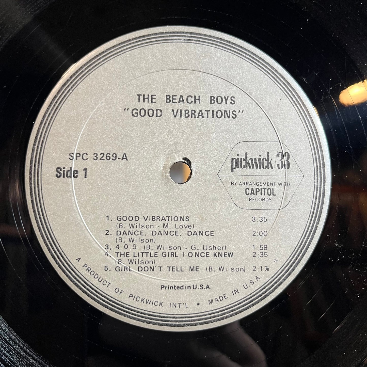 Good Vibrations (VINYL) | Excellent+ (EX+) Excellent (EX) - POP / USED *EXCELLENT+*