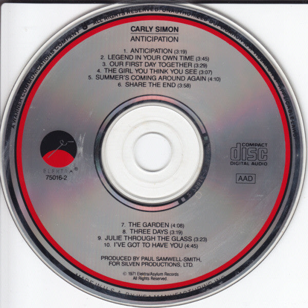 Anticipation (CD) | Excellent+ (EX+) Excellent+ (EX+) - POP / USED *EXCELLENT+*