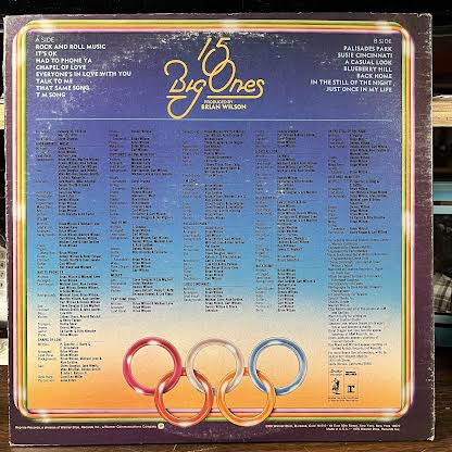 15 Big Ones (VINYL) | Excellent+ (EX+) Excellent (EX) - POP / USED *EXCELLENT+*