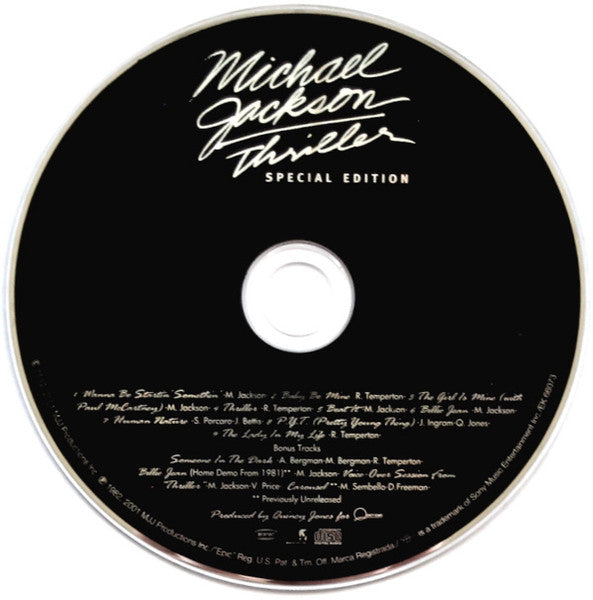 Thriller (CD) | Excellent+ (EX+) Excellent+ (EX+) - POP / USED *EXCELLENT+*