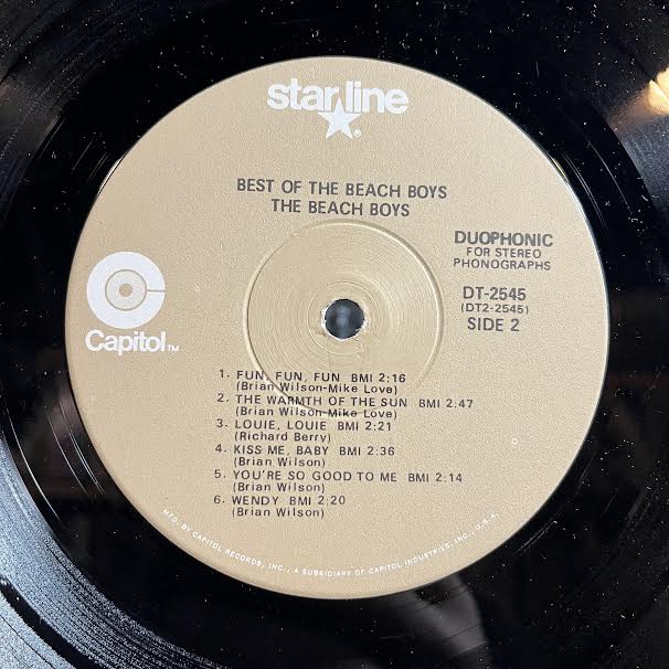 Best Of The Beach Boys - Vol. 1 (VINYL) | Excellent (EX) Excellent (EX) - POP / USED *EXCELLENT*