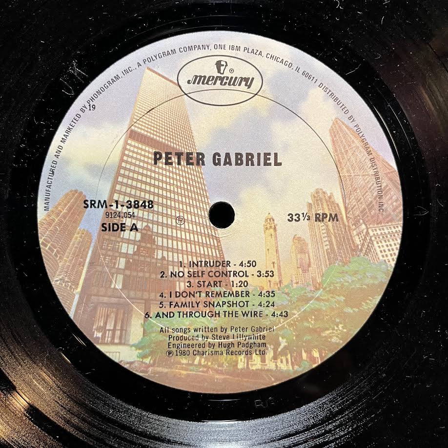 Peter Gabriel (VINYL) | Excellent (EX) Excellent+ (EX+) - POP / USED *EXCELLENT*