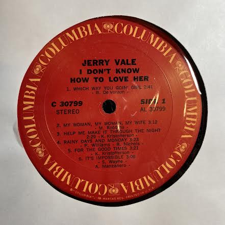 I Don't Know How To Love Her (VINYL) *SIGNED* | Excellent (EX) Excellent (EX) - POP / USED *EXCELLENT*