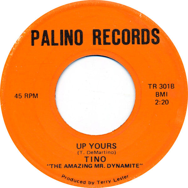 Live The Life You Live / Up Yours (7" VINYL) | Excellent (EX) Generic - POP / USED *EXCELLENT*