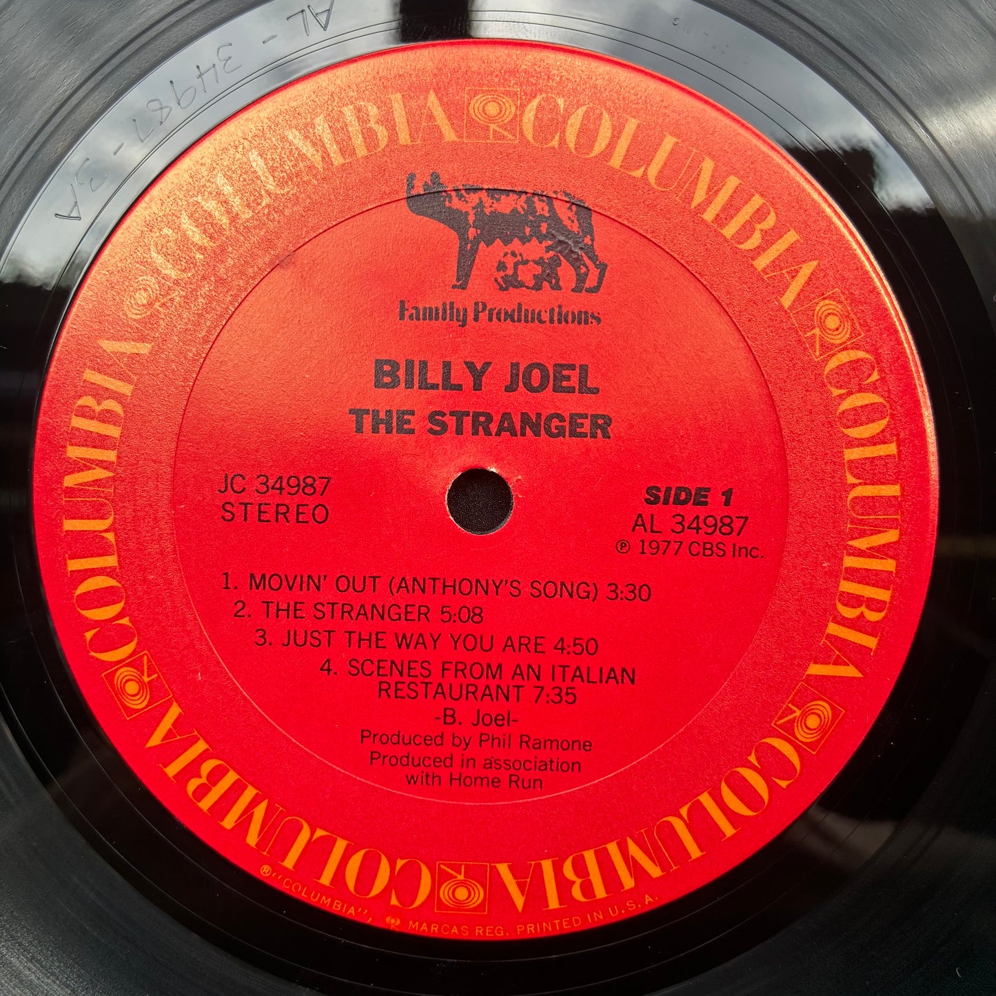 Billy Joel - The Stranger (VINYL LP) | - POP / USED *EXCELLENT*