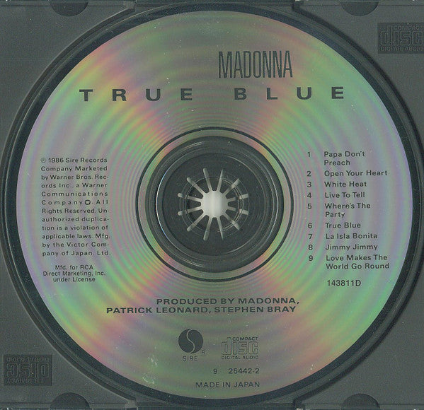 True Blue (CD) | Excellent (EX) Excellent (EX) - POP / USED *EXCELLENT*