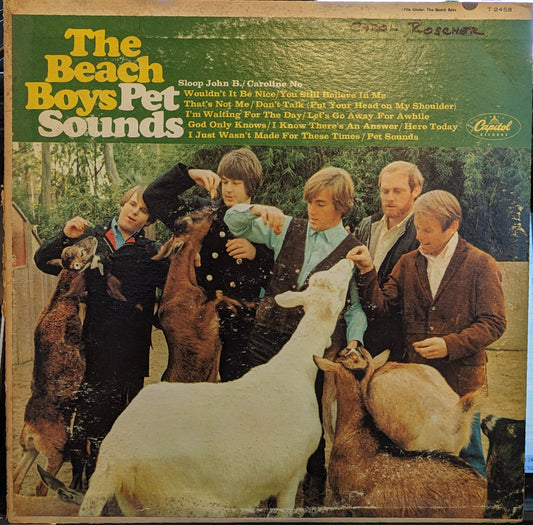 The Beach Boys Pet Sounds *SCRANTON* LP Good Plus (G+) Good Plus (G+)