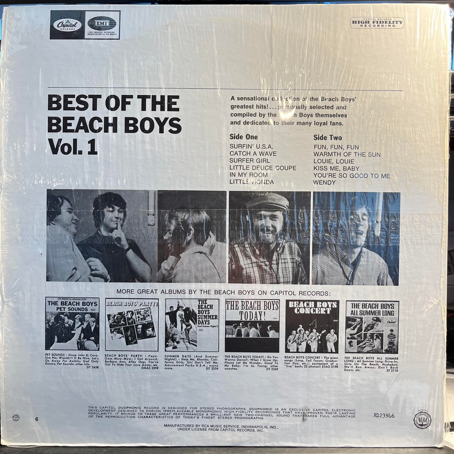Best Of The Beach Boys - Vol. 1 *INDIANAPOLIS* | Near Mint (NM) Near Mint (NM)