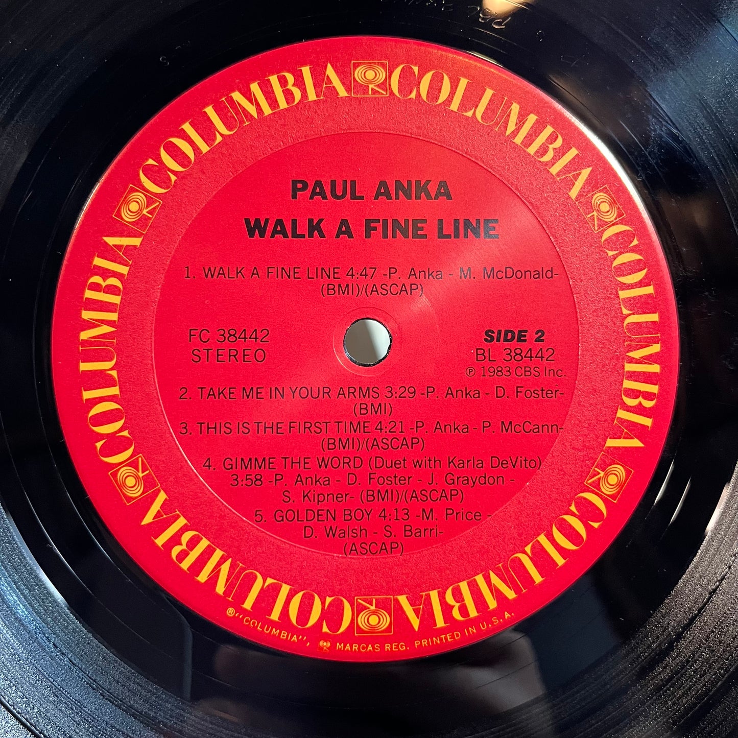 Walk A Fine Line (LP) | Near Mint (NM) Near Mint (NM) - POP / USED *NEAR MINT*
