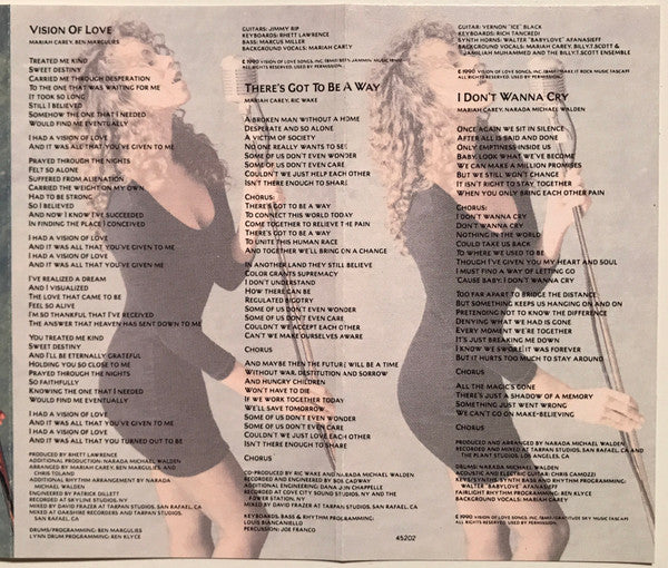 Mariah Carey *CASSETTE* | Near Mint (NM) Near Mint (NM)