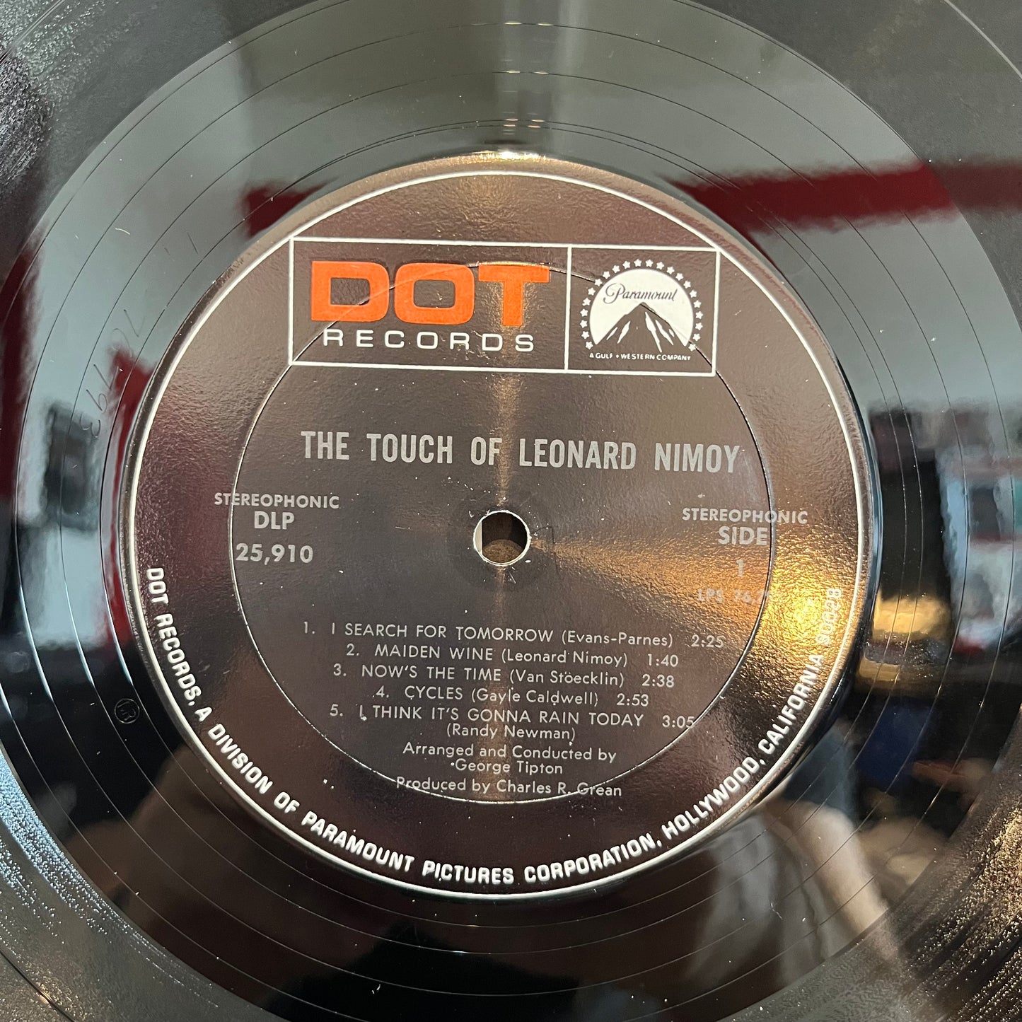 The Touch Of Leonard Nimoy *MONARCH / SHRINK* | Near Mint (NM) Excellent (EX)