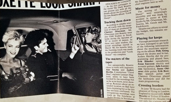 Look Sharp! *CASSETTE* | Near Mint (NM) Near Mint (NM)