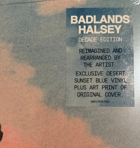 Halsey - Badlands (Decade Edition) (VINYL) *Desert Sunset Blue* | Excellent (EX) Near Mint (NM) - POP / USED *NEAR MINT*