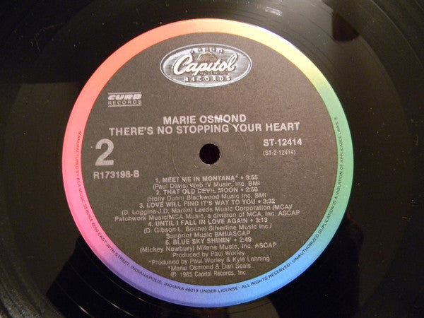There's No Stopping Your Heart (VINYL)(CLUB - SHRINK) | Near Mint (NM) Near Mint (NM) - POP / USED *NEAR MINT*