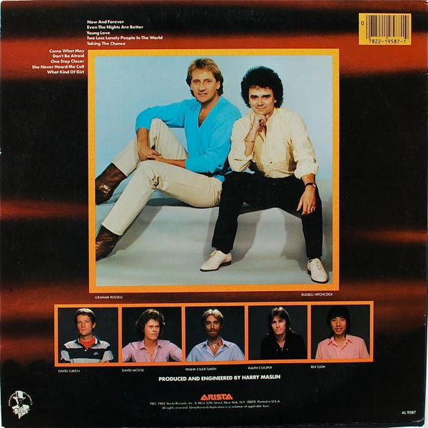 Now And Forever (VINYL) | Near Mint (NM) Very Good Plus (VG+) - POP / USED *NEAR MINT*