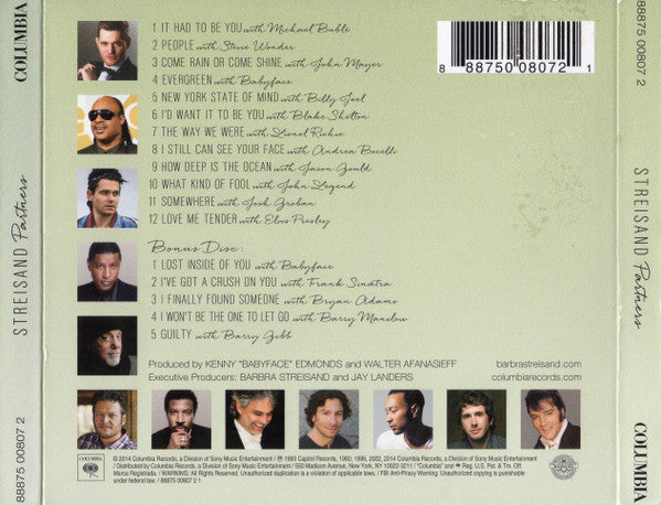 Partners (2xCD) | Near Mint (NM) Near Mint (NM) - POP / USED *NEAR MINT*