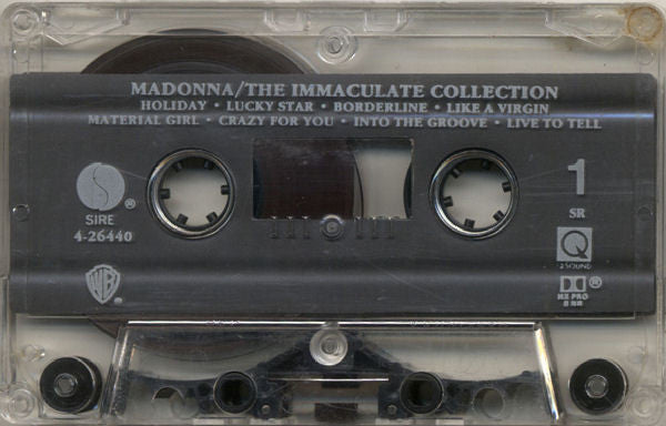 The Immaculate Collection *CASSETTE* | Near Mint (NM) Near Mint (NM)