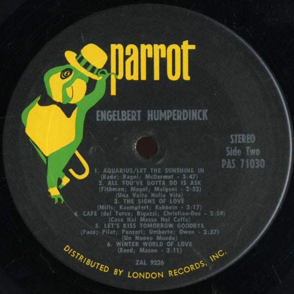 Engelbert Humperdinck *TERRE HAUTE* | Near Mint (NM) Near Mint (NM)