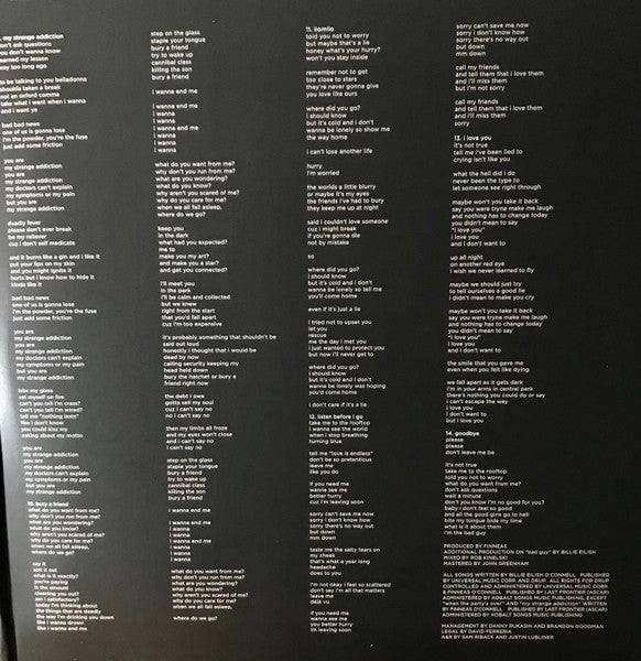 When We All Fall Asleep, Where Do We Go? (URBAN OUTFITTERS COPPER VINYL) | Near Mint (NM or M-) Near Mint (NM or M-) - POP / USED *NEAR MINT*