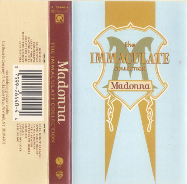 The Immaculate Collection *CASSETTE* | Near Mint (NM) Near Mint (NM)