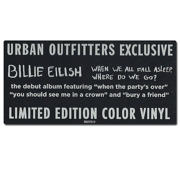 When We All Fall Asleep, Where Do We Go? (URBAN OUTFITTERS COPPER VINYL) | Near Mint (NM or M-) Near Mint (NM or M-) - POP / USED *NEAR MINT*