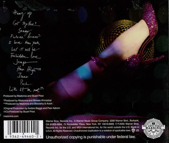 Confessions On A Dance Floor (CD) | Near Mint (NM) Near Mint (NM) - POP / USED *NEAR MINT*