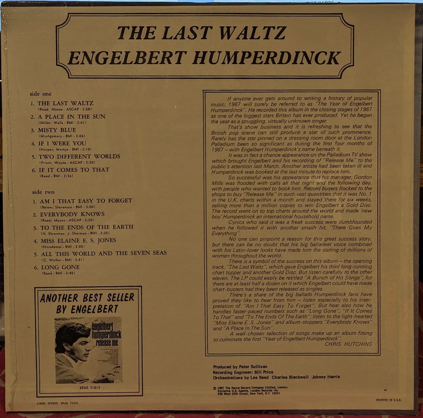 The Last Waltz *TERRE HAUTE* | Near Mint (NM) Near Mint (NM)
