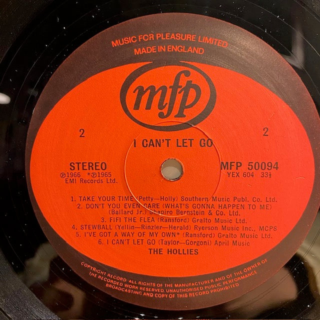 I Can't Let Go | Near Mint (NM) Near Mint (NM) - POP / USED *NEAR MINT*