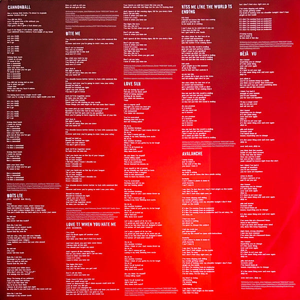 Love Sux (URBAN OUTFITTERS RED VINYL) | Near Mint (NM or M-) Near Mint (NM or M-) - POP / USED *NEAR MINT*