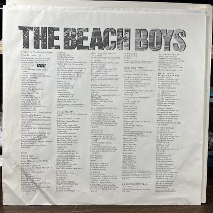 The Beach Boys (VINYL) | Near Mint (NM or M-) Near Mint (NM or M-) - POP / USED *NEAR MINT*