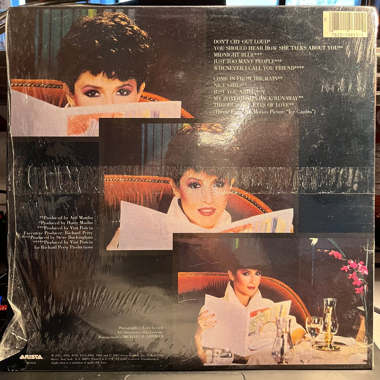 Melissa Manchester Greatest Hits *SHRINK* LP Near Mint (NM or M-) Near Mint (NM or M-)