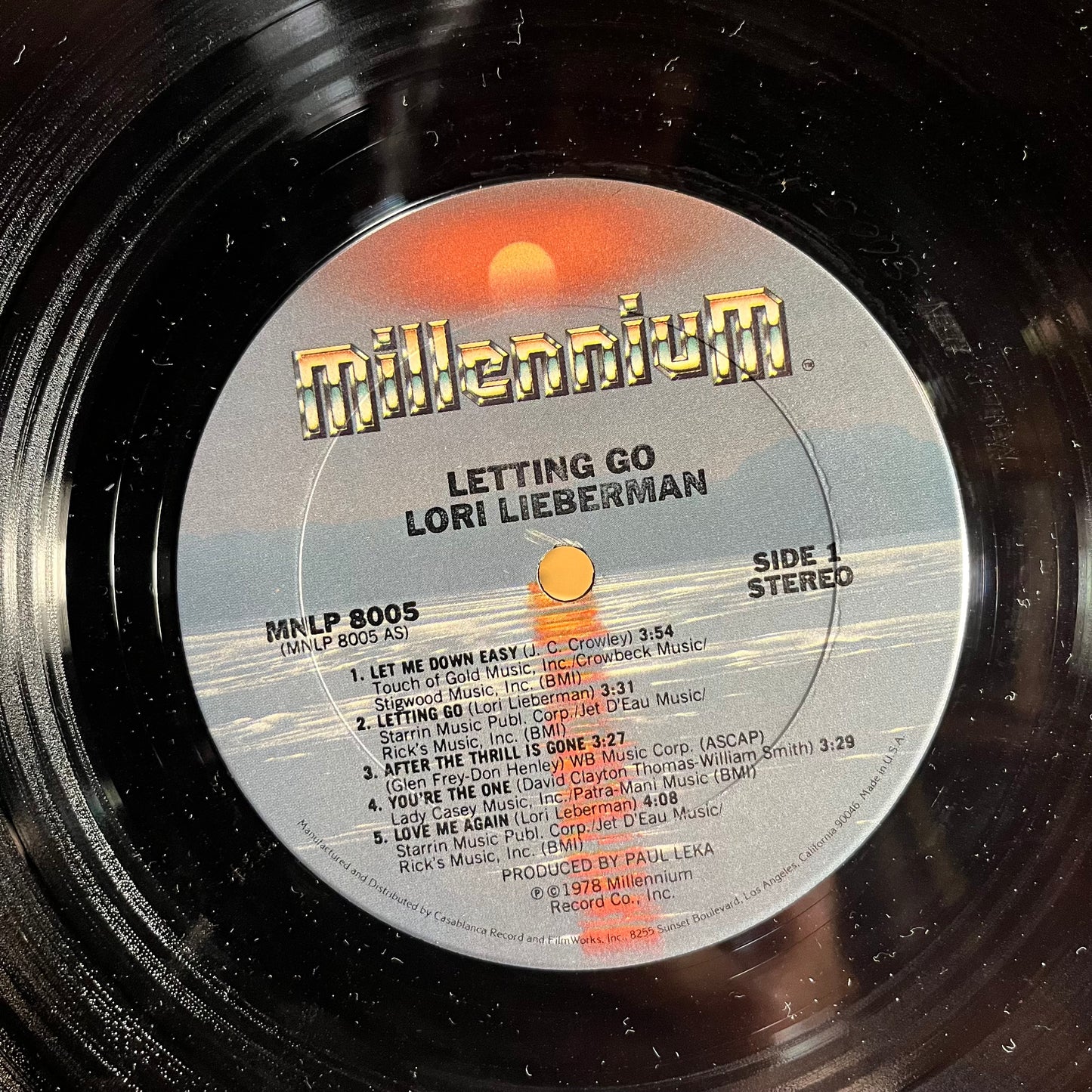 Lori Lieberman - Letting Go | Near Mint (NM) Excellent (EX) - POP / USED *NEAR MINT*