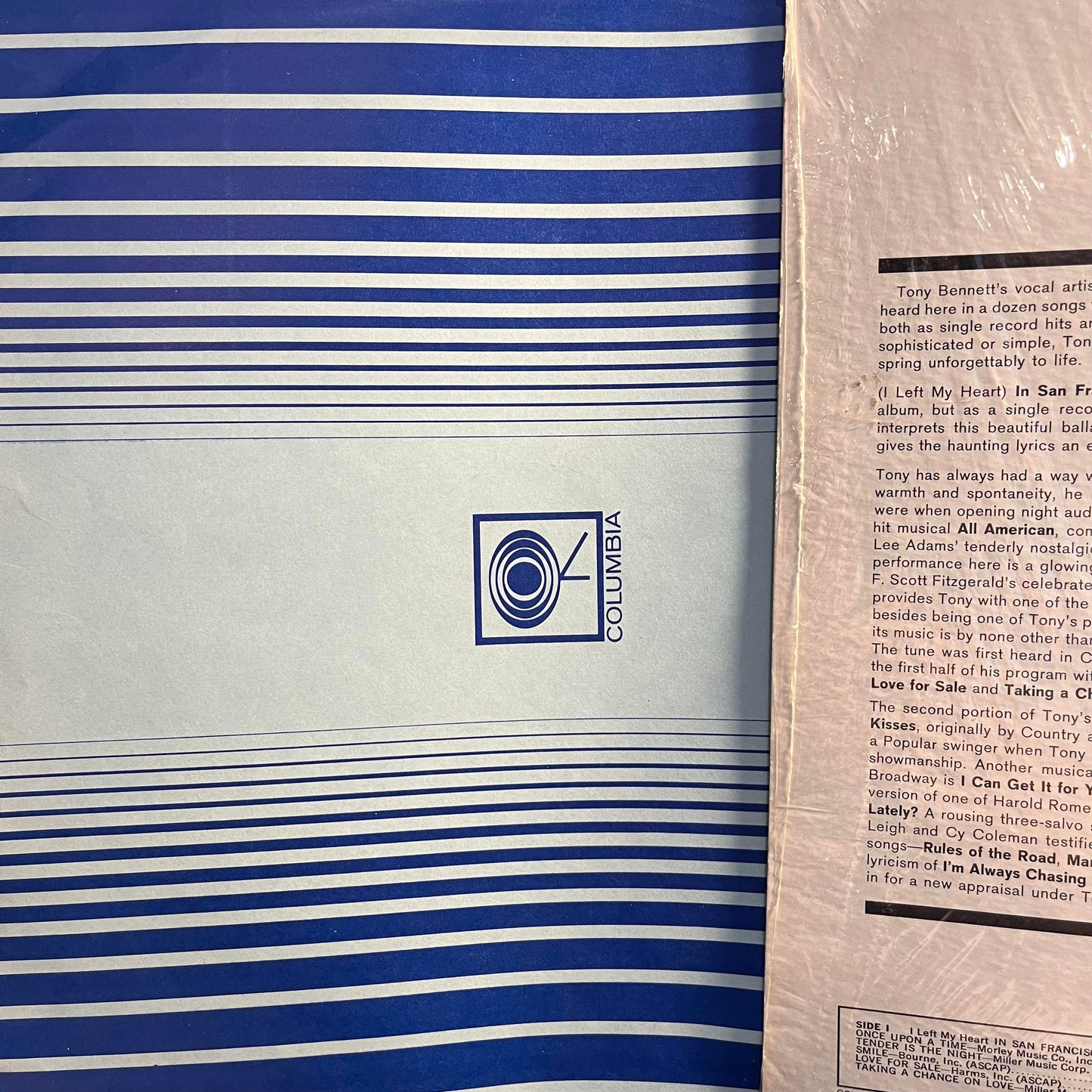 I Left My Heart In San Francisco *SHRINK/MONO/2EYE* | Very Good Plus (VG+) Near Mint (NM)