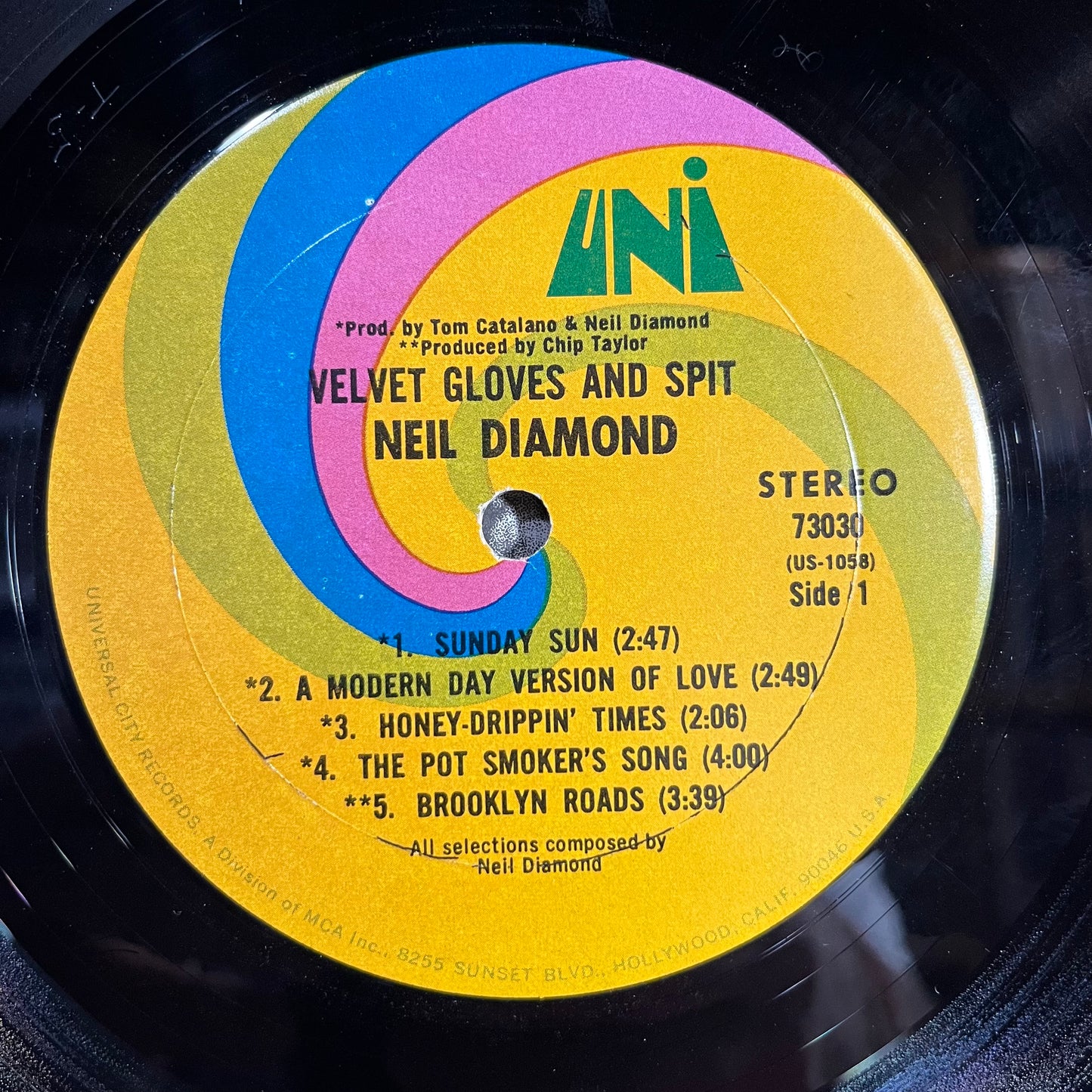 Neil Diamond - Velvet Gloves And Spit *MONARCH* | Very Good Plus (VG+) Excellent (EX) - POP / USED *VERY GOOD++*