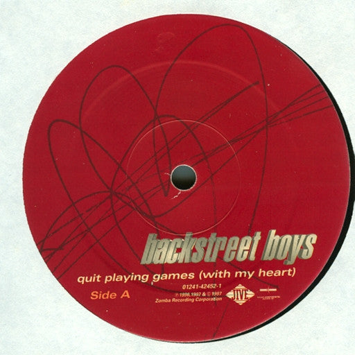 Quit Playing Games (With My Heart) | Very Good Plus (VG+) Very Good (VG)
