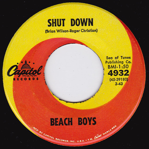 Surfin' U.S.A. (7" VINYL) | Very Good Plus (VG+) Generic - POP / USED *VERY GOOD+*