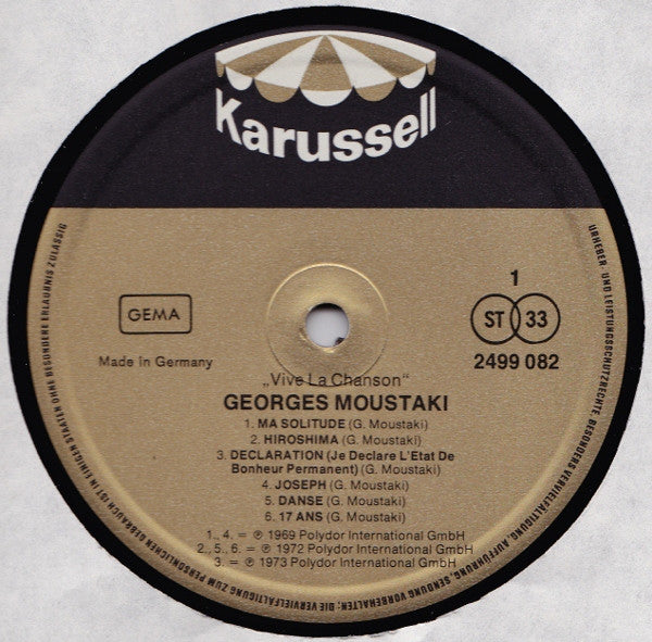 Vive La Chanson | Excellent (EX) Near Mint (NM)
