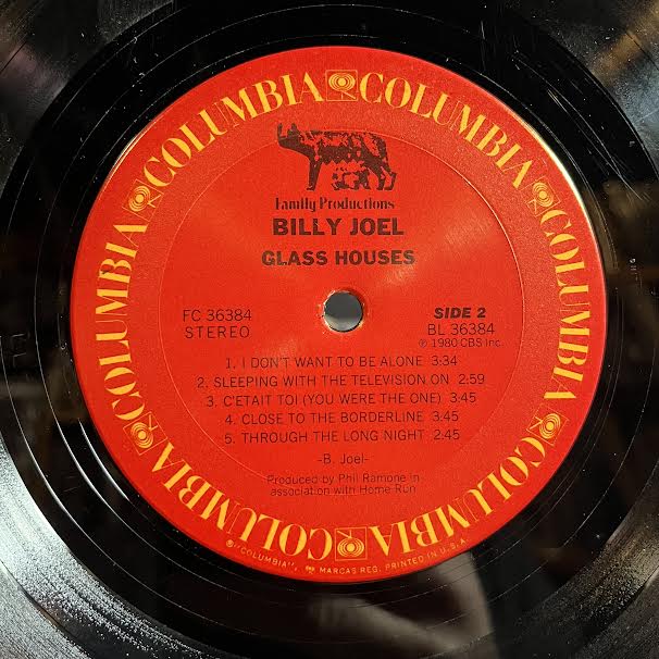 Glass Houses (VINYL) | Very Good (VG) Near Mint (NM or M-) - POP / USED *VERY GOOD*