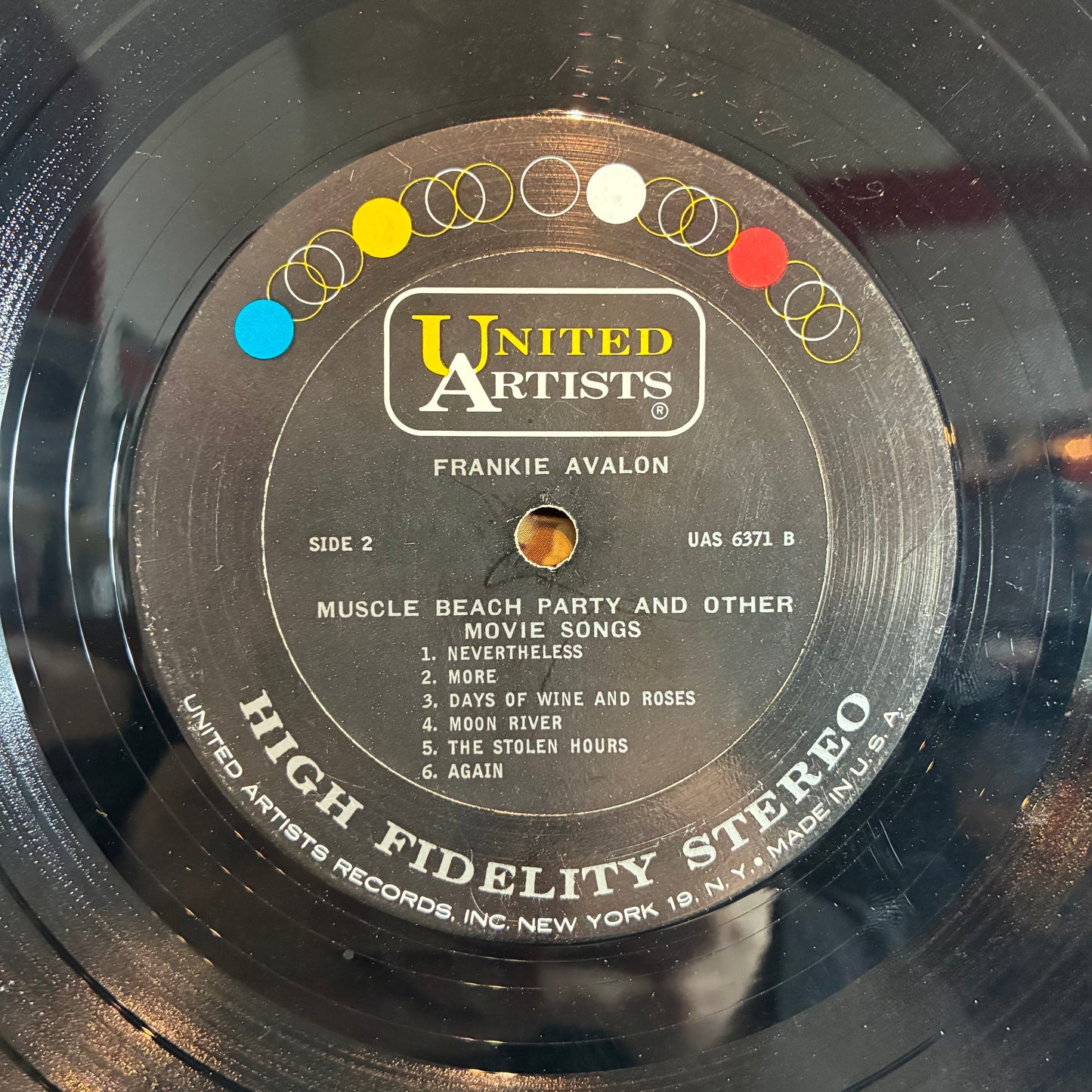 Muscle Beach Party And Other Motion Picture Songs (VINYL) | Very Good (VG) Very Good Plus (VG+) - POP / USED *VERY GOOD*