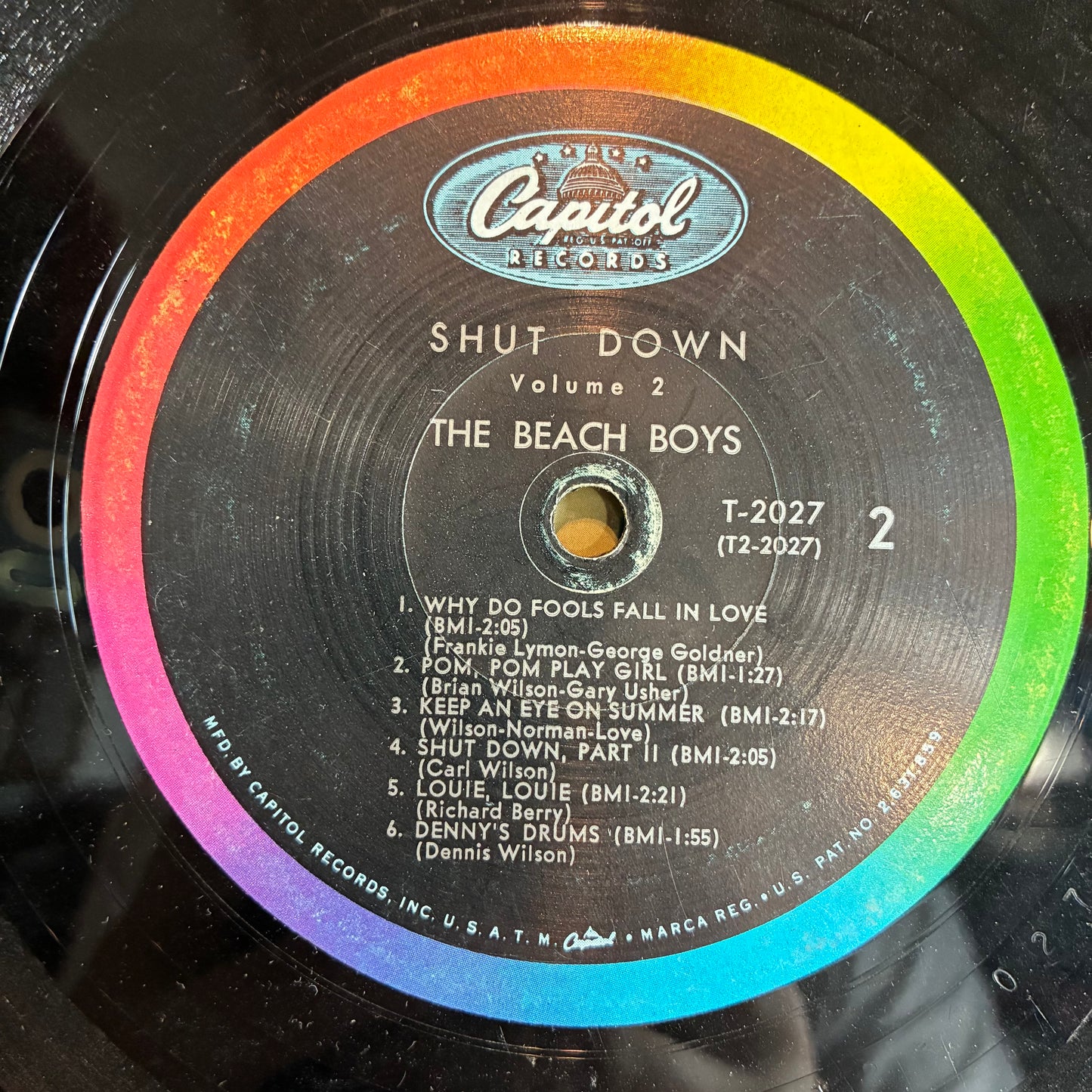 The Beach Boys - Shut Down Volume 2 (VINYL) | Very Good (VG) Excellent (EX) - POP / USED *VERY GOOD*